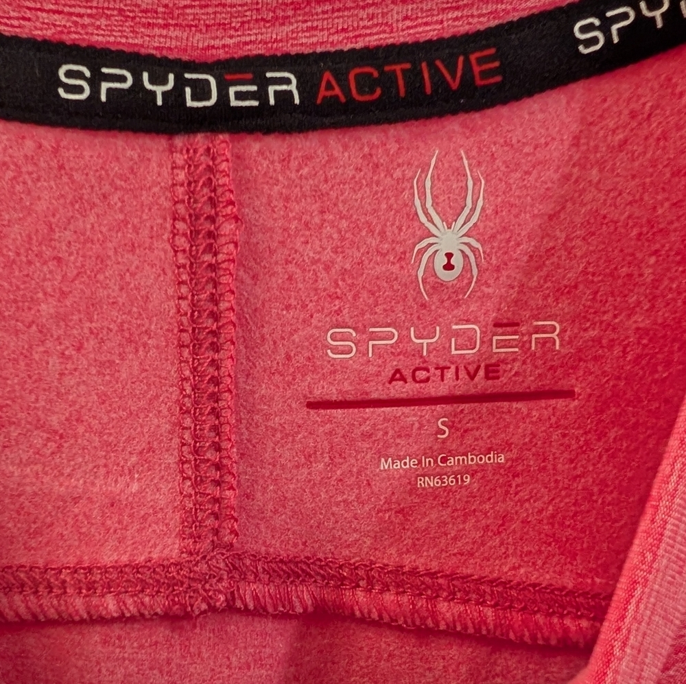 NWOT Lined Pink Spyder Long Sleeve - Picture 4 of 8